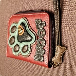 CHALA LIKE NEW ZIP AROUND WALLET